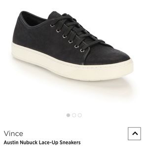Brand new Vince suede lace-up sneakers